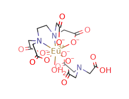 Eu(ethylenediaminetetraacetate(4-))(nitrilodiacetate acetic acid(2-))(H2O)(3-)