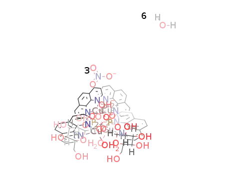 [Cu4(μ-OH)(μ-α-D-glucose-1-phosphate(2-))2(1,10-phenanthroline)4(H2O)2](NO3)3*6H2O