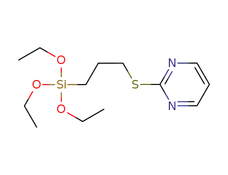 2-((3-(triethoxysilyl)propyl)thio)pyrimidine