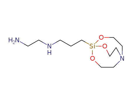 N-[3-(2,8,9-trioxa-5-aza-1-sila-bicyclo[3.3.3]undec-1-yl)-propyl]-ethane-1,2-diamine