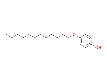 Molecular Structure of 13037-87-1 (p-Dodecyloxyphenol)