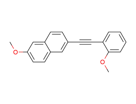 2-methoxy-6-((2-methoxyphenyl)ethynyl)naphthalene