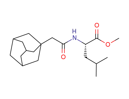 N-(1-adamantylacetyl)-L-leucine methyl ester