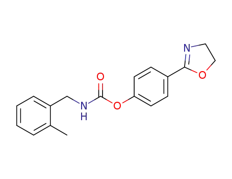(2-methyl)-benzylcarbamic acid 4-(4,5-dihydrooxazol-2-yl)phenyl ester