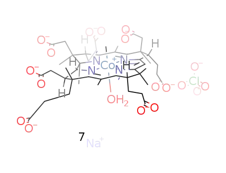 sodium (methyl)(aquo)cobyrinate perchlorate