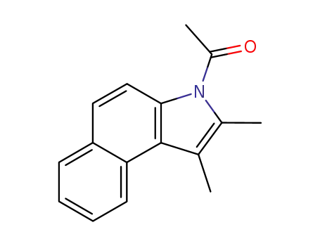 3-acetyl-1,2-dimethyl-3H-benzo[e]indole