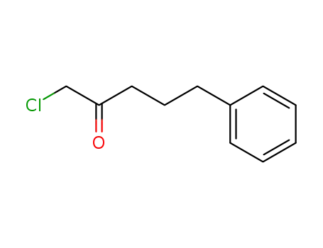 Molecular Structure of 58009-85-1 (2-Pentanone, 1-chloro-5-phenyl-)