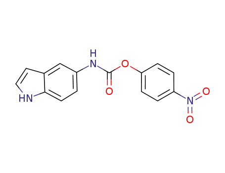 (1H-indol-5-yl)-carbamic acid 4-nitro-phenyl ester