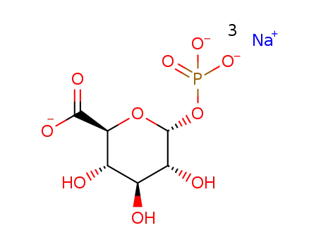 1-O-phosphate-α-D-glucopyranuronic acid trisodium salt