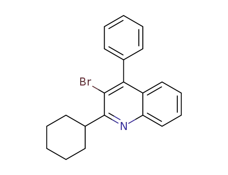 3-bromo-2-cyclohexyl-4-phenylquinoline