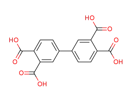 Molecular Structure of 22803-05-0 (3,3',4,4'-Biphenyltetracarboxylic acid)