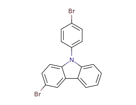 Molecular Structure of 1226860-66-7 (3-Bromo-9-(4-bromophenyl)carbazole)