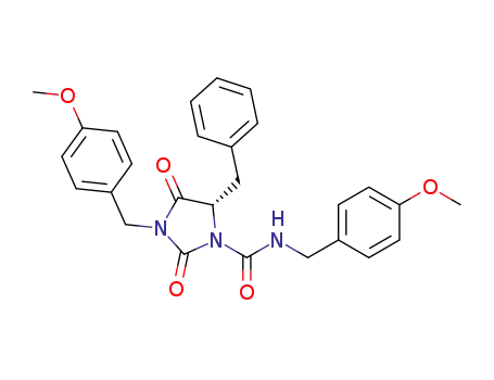(S)-5-benzyl-N,3-bis(4-methoxybenzyl)-2,4-dioxoimidazolidine-1-carboxamide