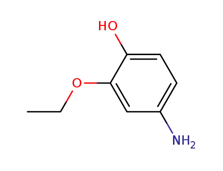 Molecular Structure of 55483-70-0 (4-AMino-2-ethoxyphenol)