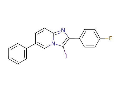 2-(4-fluorophenyl)-3-iodo-6-phenylimidazo[1,2-a]pyridine