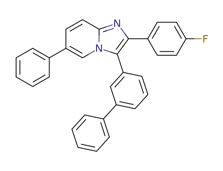 3-(biphenyl-3-yl)-2-(4-fluorophenyl)-6-phenylimidazo[1,2-a]pyridine
