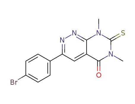 3-(4-bromophenyl)-6,8-dimethyl-7-thioxo-7,8-dihydropyrimido[4,5-c]pyridazin-5(6H)-one