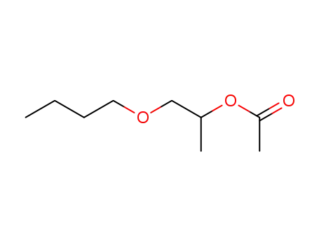 Molecular Structure of 85409-76-3 (2-Butoxy-1-methylethyl acetate)