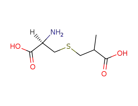 Molecular Structure of 6852-42-2 (S-(2-carboxypropyl)cysteine)