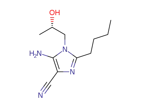 (S)-5-amino-2-butyl-1-(2-hydroxypropyl)-1H-imidazole-4-carbonitrile