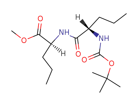 (S)-2-((S)-2-tert-Butoxycarbonylamino-pentanoylamino)-pentanoic acid methyl ester