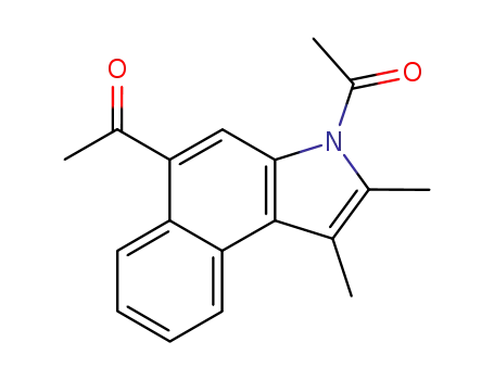 3,5-diacetyl-1,2-dimethyl-3H-benzo[e]indole