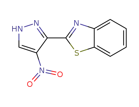 2-(4-nitro-1H-pyrazol-3-yl)-benzothiazole