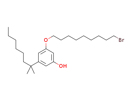 3-(9-bromononyloxy)-5-(2-methyloctan-2-yl)phenol