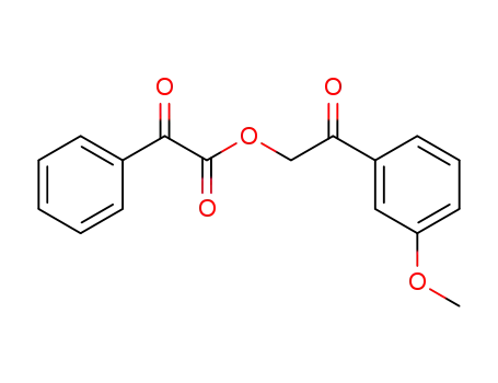 2-(3-methoxyphenyl)-2-oxoethyl 2-oxo-2-phenylacetate