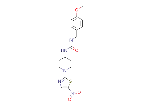 1-(4-methoxybenzyl)-3-(1-(5-nitrothiazol-2-yl)piperidin-4-yl)urea