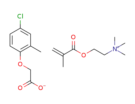 [2-(methacryloyloxy)ethyl]trimethylammonium (4-chloro-2-methylphenoxy)acetate