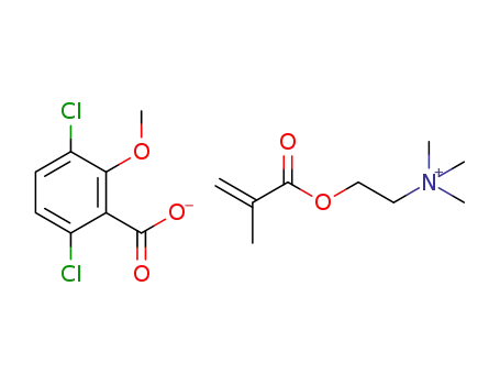 [2-(methacryloyloxy)ethyl]trimethylammonium 3,6-dichloro-2-methoxybenzoate