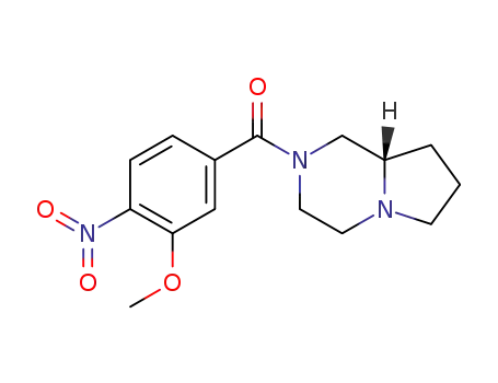(S)-(hexahydropyrrolo[1,2-a]pyrazin-2(1H)-yl)(3-methoxy-4-nitrophenyl)methanone