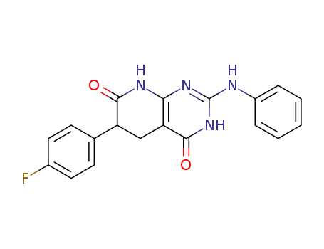6-(4-fluorophenyl)-2-(phenylamino)-5,6-dihydropyrido[2,3-d]pyrimidine-4,7(3H,8H)-dione
