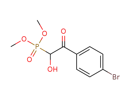 dimethyl (2-(4-bromophenyl)-1-hydroxy-2-oxoethyl)phosphonate