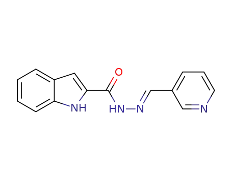 (E)-N'-((pyridin-3-yl)methylene)-1H-indole-2-carbohydrazide