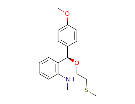 (R)-2-((4-methoxyphenyl)(2-(methylthio)ethoxy)methyl)-N-methylaniline