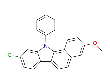 9-chloro-3-methoxy-11-phenylbenzo[a]carbazole