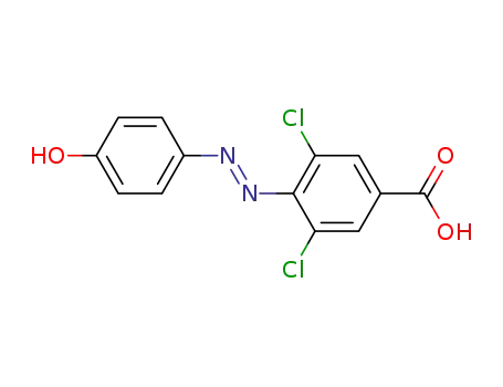 2',6'-dichloro-4-hydroxyazobenzene-4'-carboxylic acid