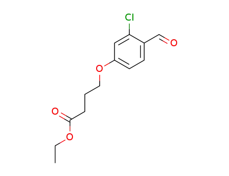 ethyl 4-[3-chloro-4-formylphenoxy]butanoate