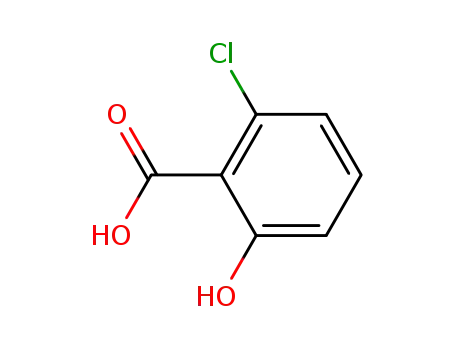 Molecular Structure of 56961-31-0 (6-Chlorosalicylic Acid)