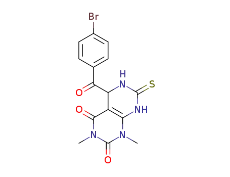 5-(4-bromobenzoyl)-1,3-dimethyl-7-thioxo-5,6,7,8-tetrahydropyrimido[4,5-d]pyrimidine-2,4(1H,3H)-dione