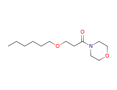 3-(hexyloxy)-1-morpholinopropan-1-one
