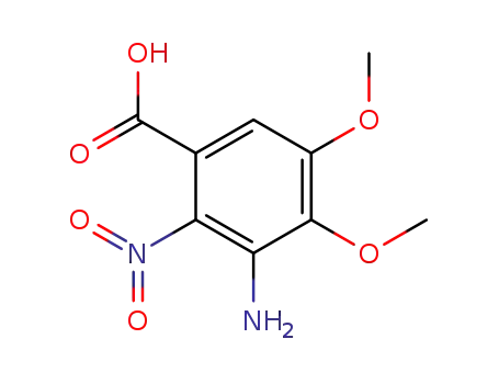 3-amino-4,5-dimethoxy-2-nitro-benzoic acid