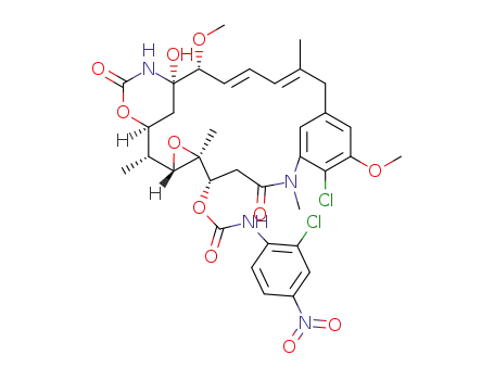 maytan-3-O-carbamoyl-N-(2-chloro-4-nitrobenzene)