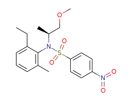 1-ethyl-2-{(2S)-3-methoxy-2-methyl-1-[(4-nitrophenyl)sulfonyl]propyl}-3-methylbenzene