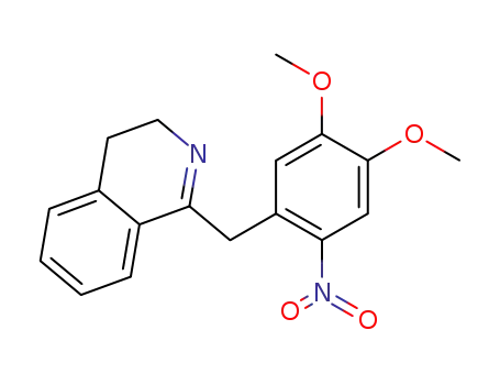 1-(4,5-dimethoxy-2-nitro-benzyl)-3,4-dihydro-isoquinoline