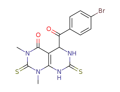 5-(4-bromobenzoyl)-1,3-dimethyl-2,7-dithioxo-2,3,5,6,7,8-hexahydropyrimido[4,5-d]pyrimidin-4(1H)-one