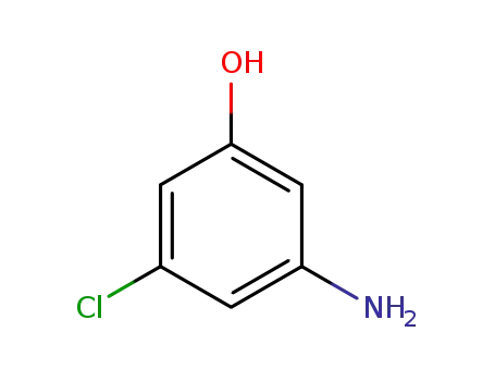 Molecular Structure of 883195-40-2 (3-AMINO-5-CHLOROPHENOL)