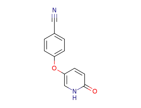 4-((6-oxo-1,6-dihydropyridin-3-yl)oxy)benzonitrile